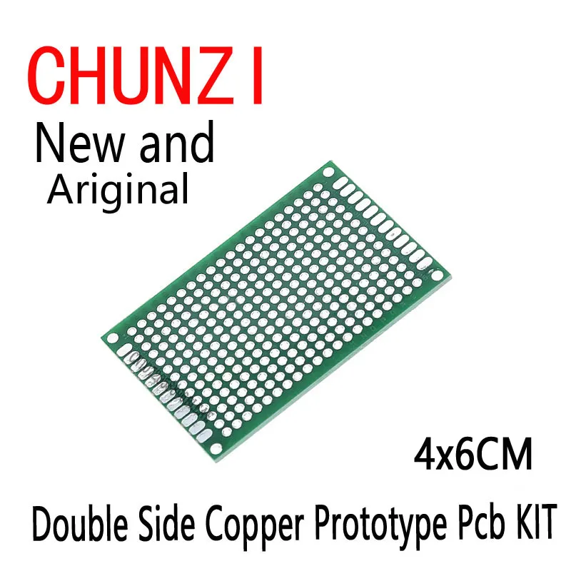 4Pcs Double Side Copper Prototype Pcb KIT Universal Board for Ardui  Igmopnrq 5x7 4x6 3x7 2x8CM