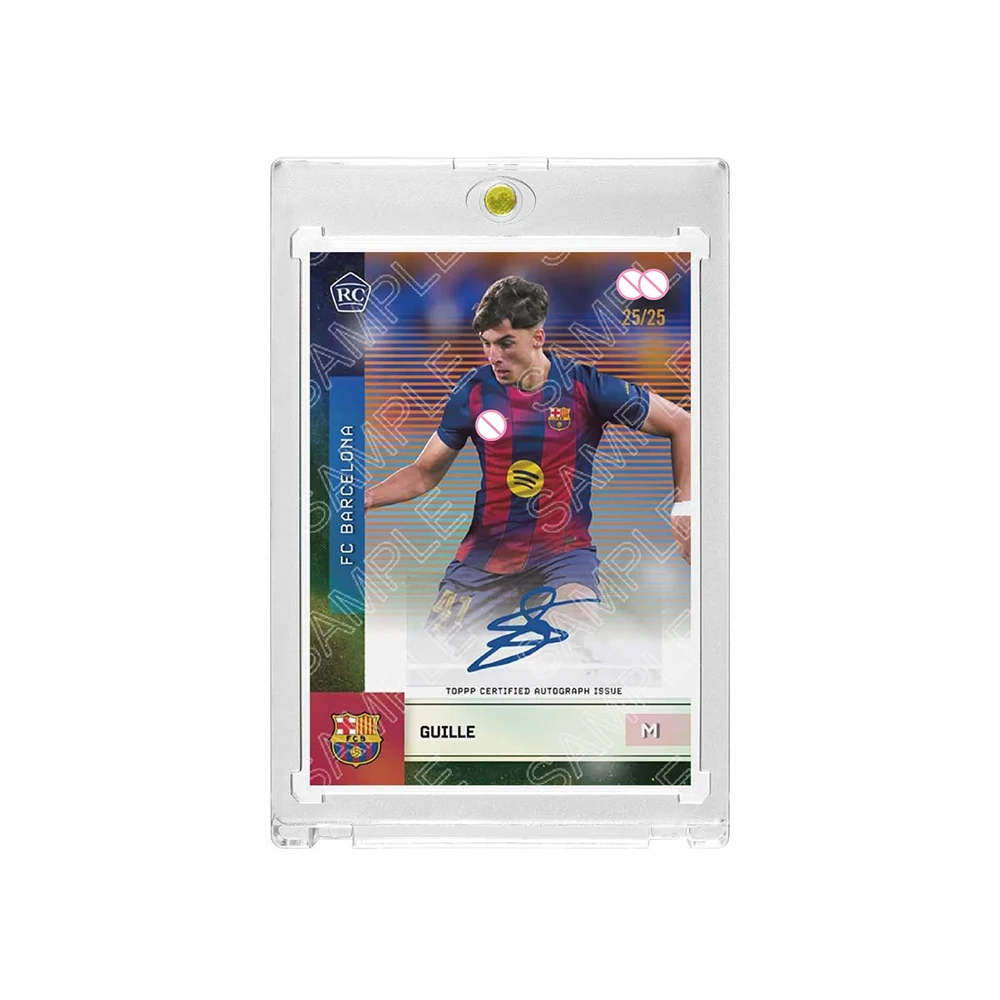 PANINI DIY casero 2026 Ronaldinho Guille Fernandez Messi Yamal Bardghji refracted Sparkle autografiado tarjeta coleccionable ladrillo