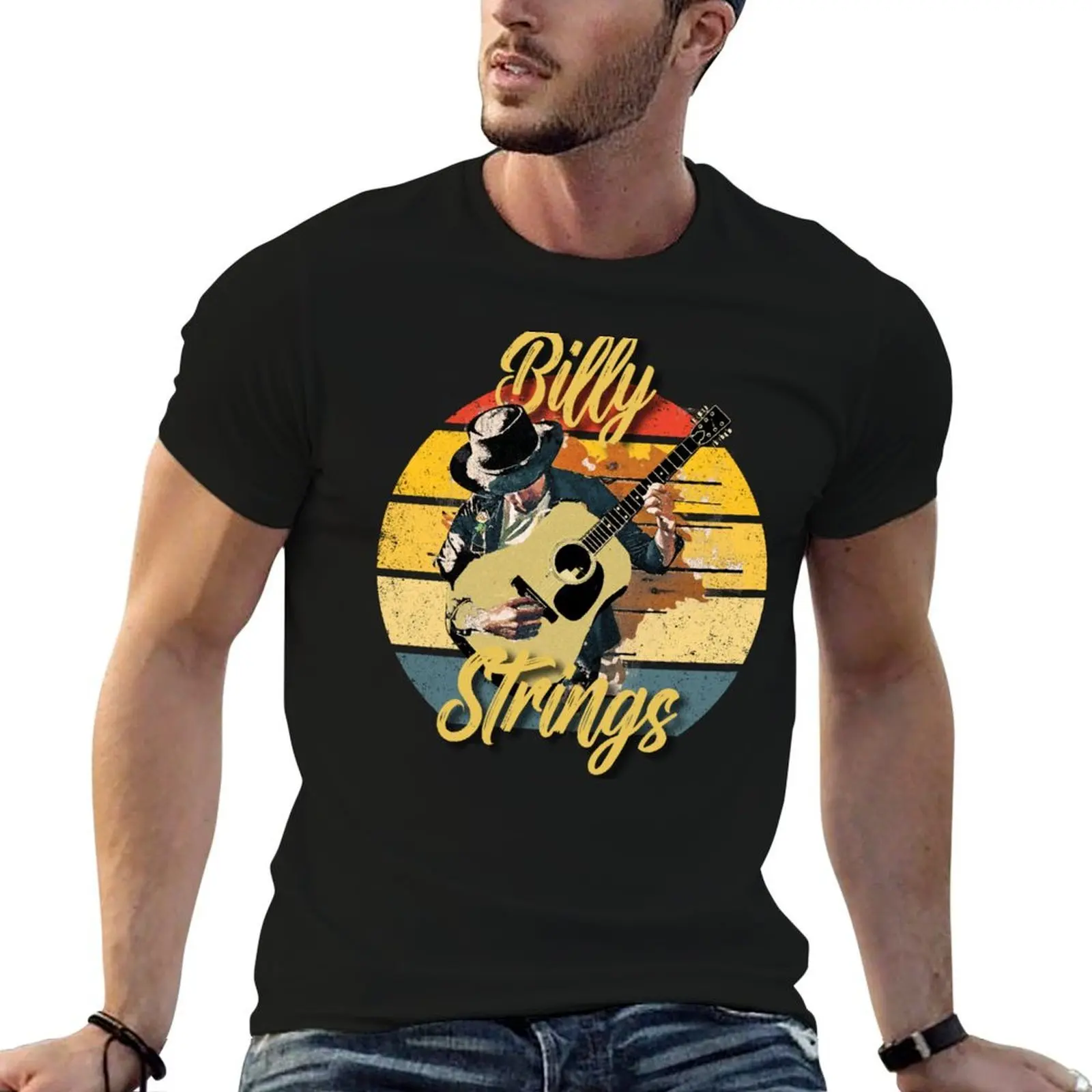 

Billy Strings T-Shirt t shirt man luxury essential t shirt black cotton t-shirt plain for man package T-shirt