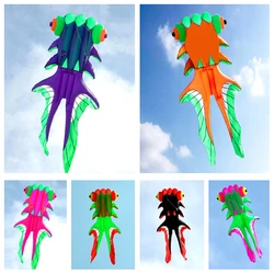 Cometas grandes y suaves de peces voladores, cometas profesionales de fábrica para adultos, carrete de cometas, juguetes inflables para surf, koi, envío gratis