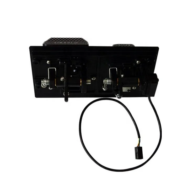 Gaspedaal 0-5v Hall-effect gaspedaal Automotive acceleratierem Geïntegreerd pedaal GO STOP