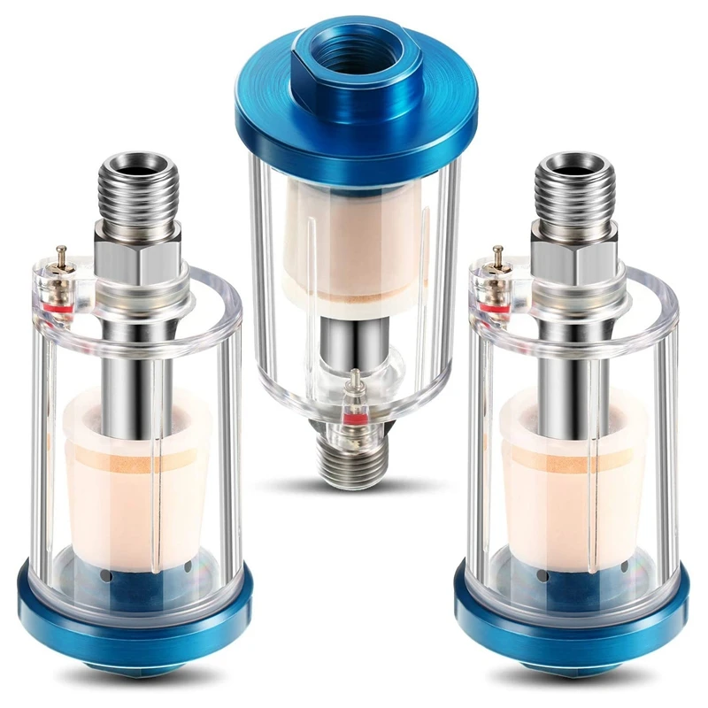 1/4'' NPT Air Compressor Oil Water Separator Spray Paint Gun Oil Water Separation Mini Filter Pneumatic Parts For Compressor