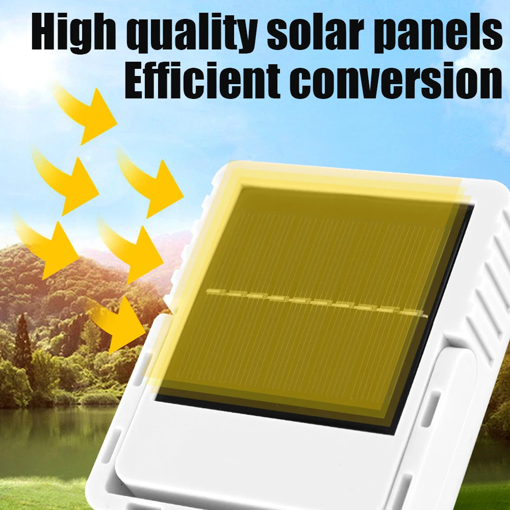 New Rechargeable Solar Flood Light Outdoor Portable LED Reflector Spotlight Rechargeable Projector Floodlight Construction Lamp