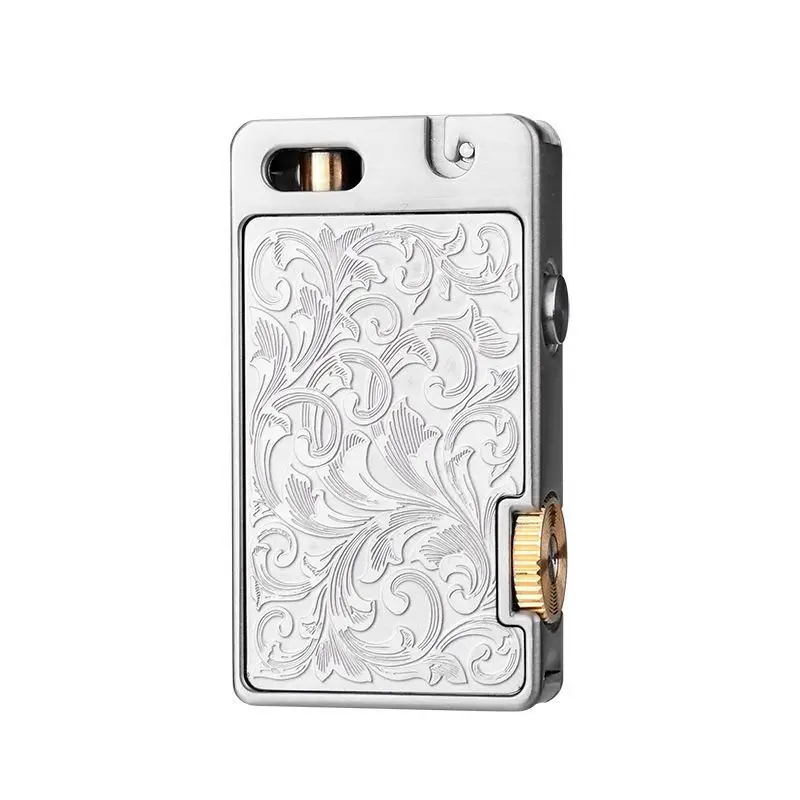 

CHIEF Lighter Creative One-Key Press Ejection Ignition Finely Carved Tang Grass Unique Retro Creative Design