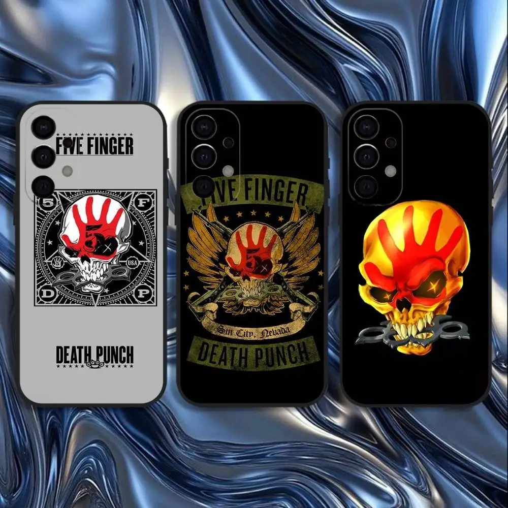

Five Finger Death Punch Phone Case For Samsung S25,S24,S21,S22,S23,S30,Ultra,S20,Plus,Fe,Lite,5G Black Cover