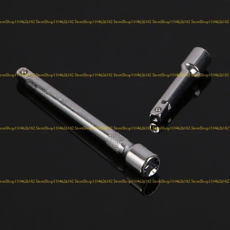 Q2Q4 1/4" Long Short Drive Extension Bar Set Adapter Connecting Rod Socket Ratchet