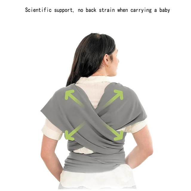 Baby Carrier Wrap – Multifunctional Front Carrying & Breastfeeding Sling