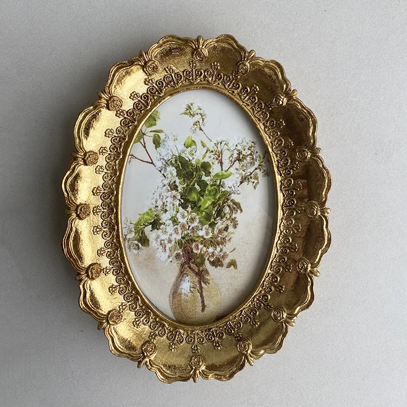 

Mutihome Room Decoration Resin Photo Frame Gift Wedding Photo Parent-child Photo Decoration Resin Photo Frame Home Decor Items