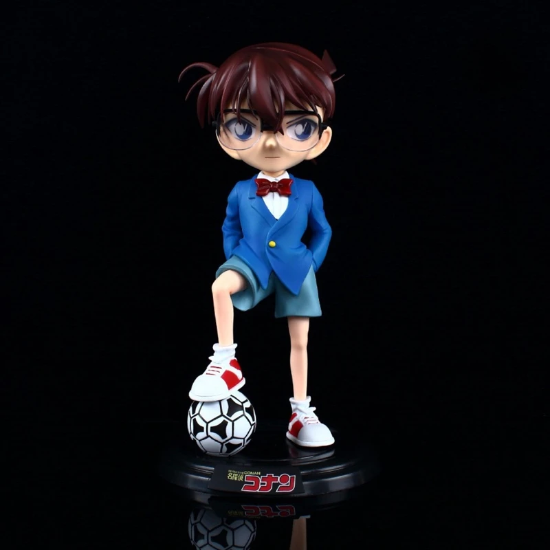 

Bandai Anime Detective Conan Action Figure Conan Edogawa Kudou Shinichi Pvc Action Figure Collection Model Doll Toys Cool Gifts