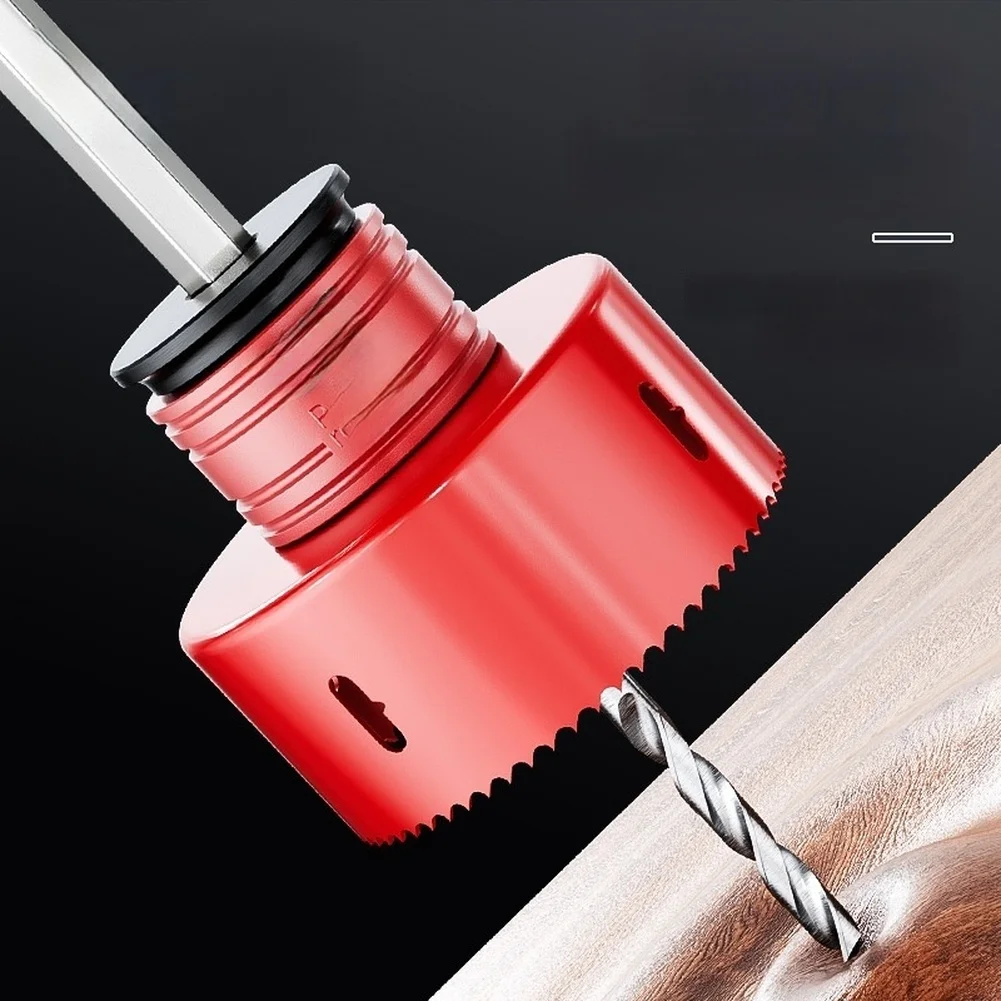 Woodworking Hole Tool Upgraded Fast Detach Extension Rod For Woodworking Drill Bit Hole Tool Quick Release