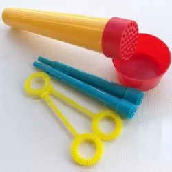 DIY Bubble Blowing with Single Hole Tube and Bubble Wands for Party and Holiday