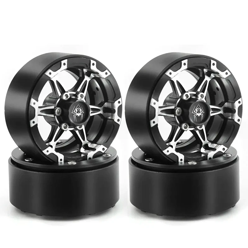 

RC Car Aluminum 1.9" Beadlock Wheel Rim for 1/10 RC Crawler Car TRX-4 Axial SCX10 90046 AXI03007 Upgrade Parts