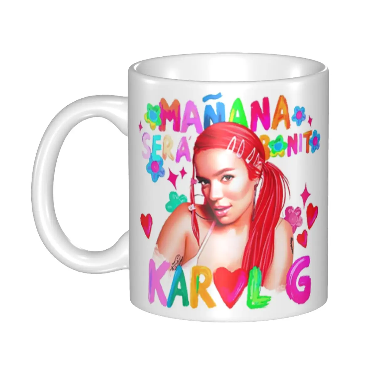 Custom Colombian Singer Karol G Manana Sera Bonito Coffee Mug DIY Ceramic Mug Creative Gift