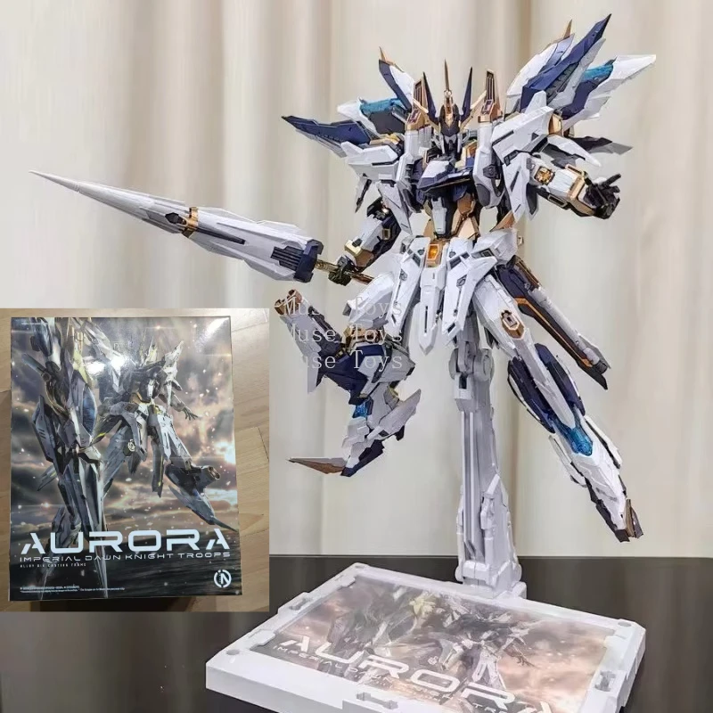 

In Stock Original Infinite New Star 1/100 Aurora Imperial Dawn Knight Troops Alloy Die Casting Frame Model Halloween Gift