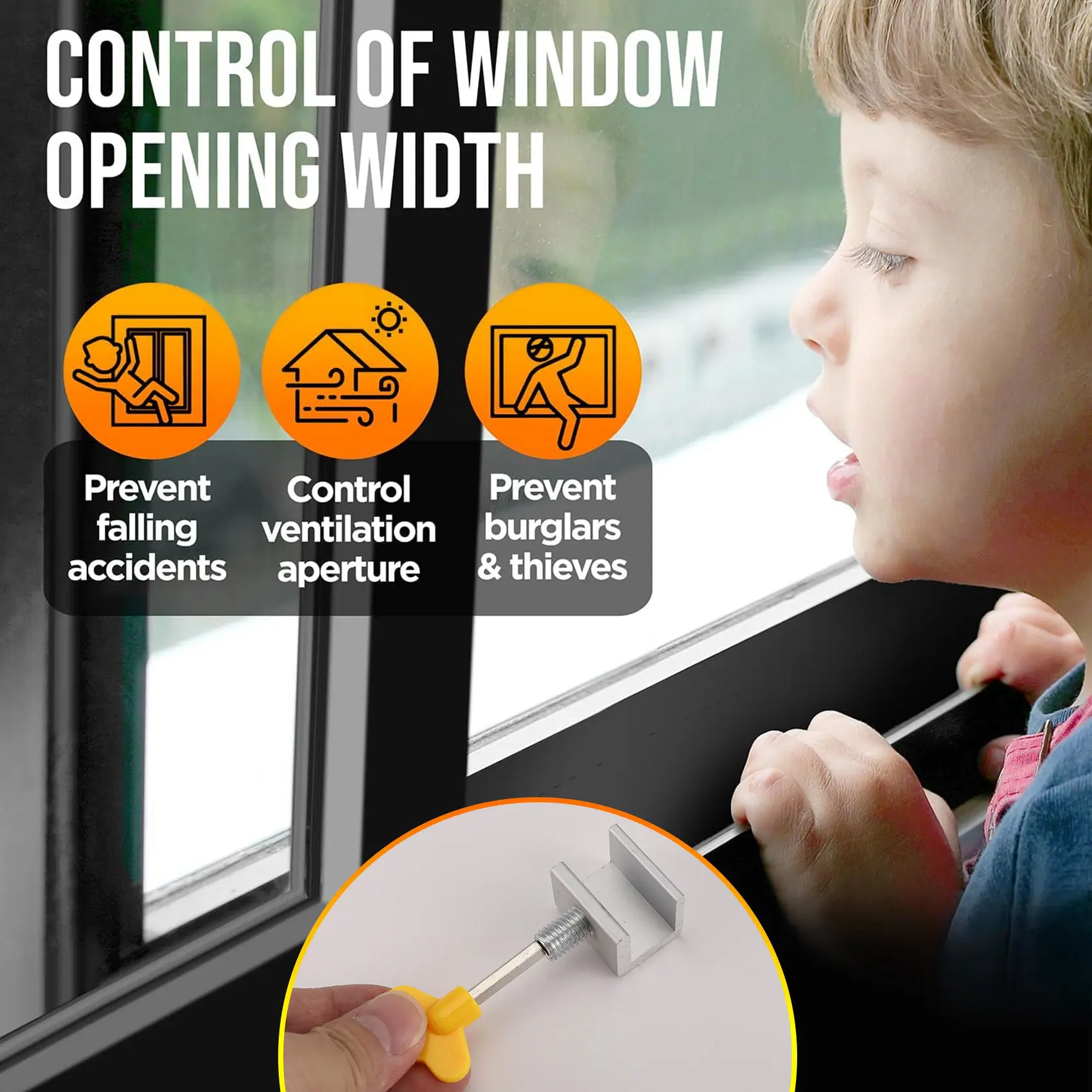 

B30C-10 Set Sliding Sash Stopper Cabinet Locks Straps Doors Security Anti-Theft Lock Window Sliding Door Doors Lock