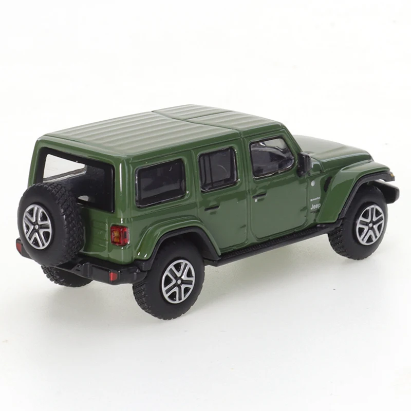 JKM-Diecast نموذج معدني لعب للأطفال ، جيب رانجلر ، الصحراء ، الجيش الأخضر ، على الطرق الوعرة مركبة ، سبيكة ، السيارات ، الأولاد ، 1:64