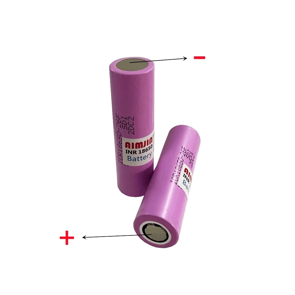 3.7v 2600mah ICR18650-26F Large Capacity Rechargeable Lithium Battery Suitable for All Kinds of Electronic Products+Charger