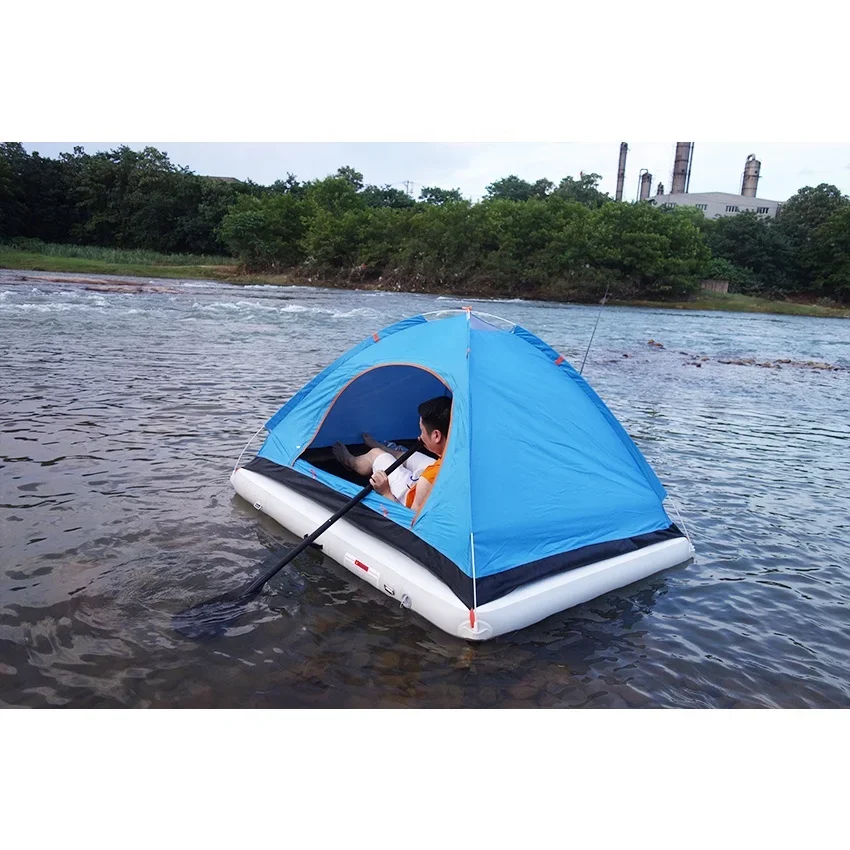 Funworldsport 4 Season Portable Rooftop Tent Suv Car Camping Inflatable Roof Top Tent For Vehicles