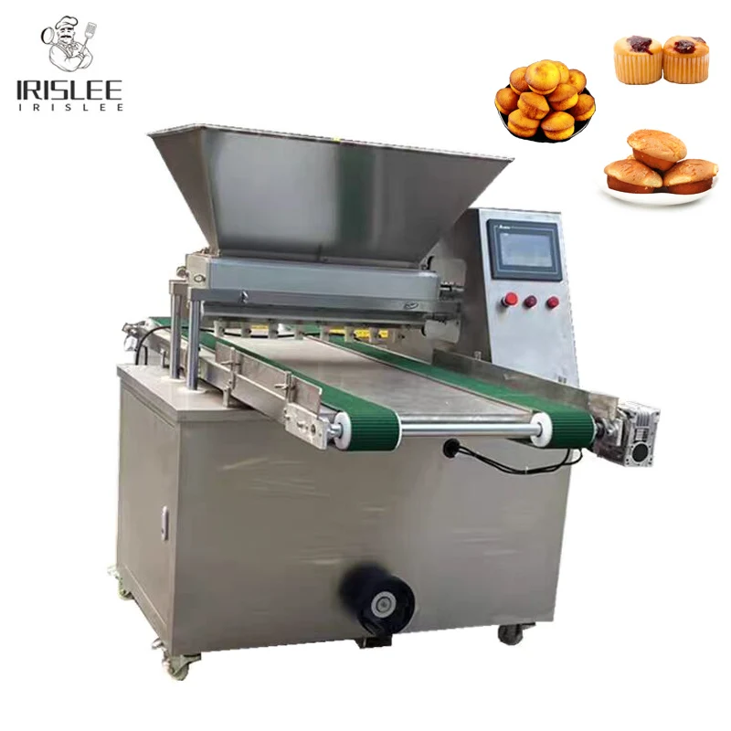 Electric Cookies Biscuit Cup Pastry Automatic Cupcake Maker Cake Batter Filling Depositor Machine