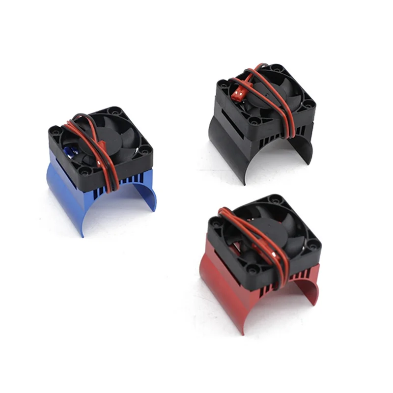 YSUN-42Mm Motor Koelventilator Koellichaam Voor Traxxas 1/10 E-Revo E-Maxx Summit Arrma 1/8 Kraton Talion Typhon RC Auto