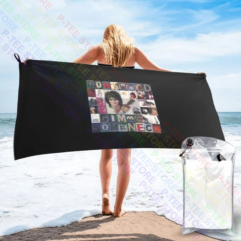 Ronnie Wood Gimme Some Neck Quick dry Towel Surf Non-linting Personalized