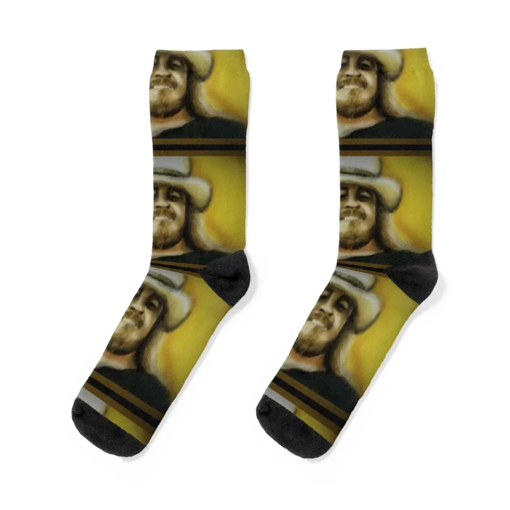 

Ronnie Van Zant Portrait Socks Non-slip Men's set gym Men's Socks Luxury Women's