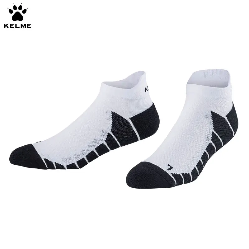 Kelme Basketball Socks For Men's And Women's Running Low Cut Anti Slip And Sweat-absorbing Professional Sports Boat Socks