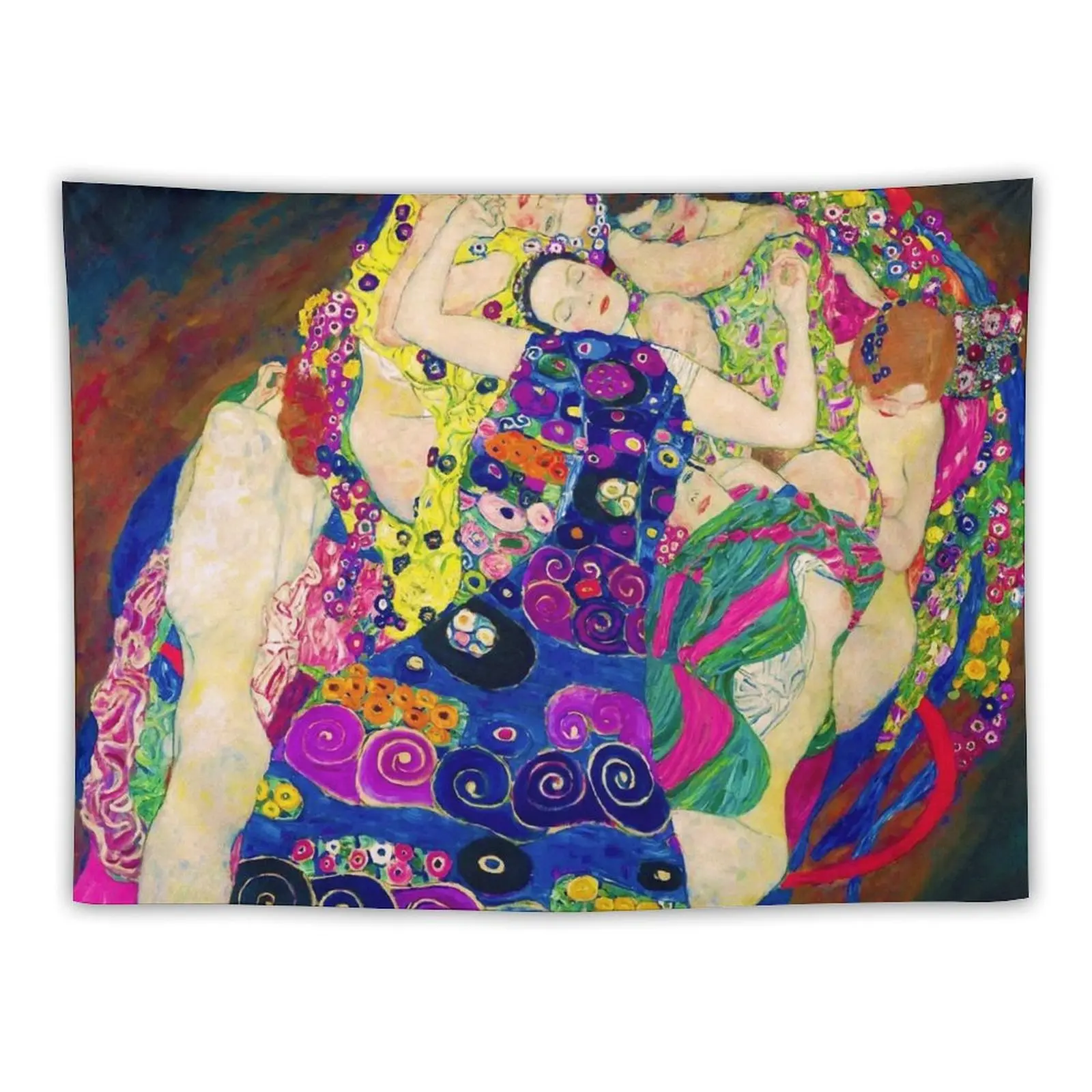 

Gustav Klimt Die Jungfrauen (The Virgins) Tapestry Decorative Wall Wall Decorations Anime Decor Tapestry