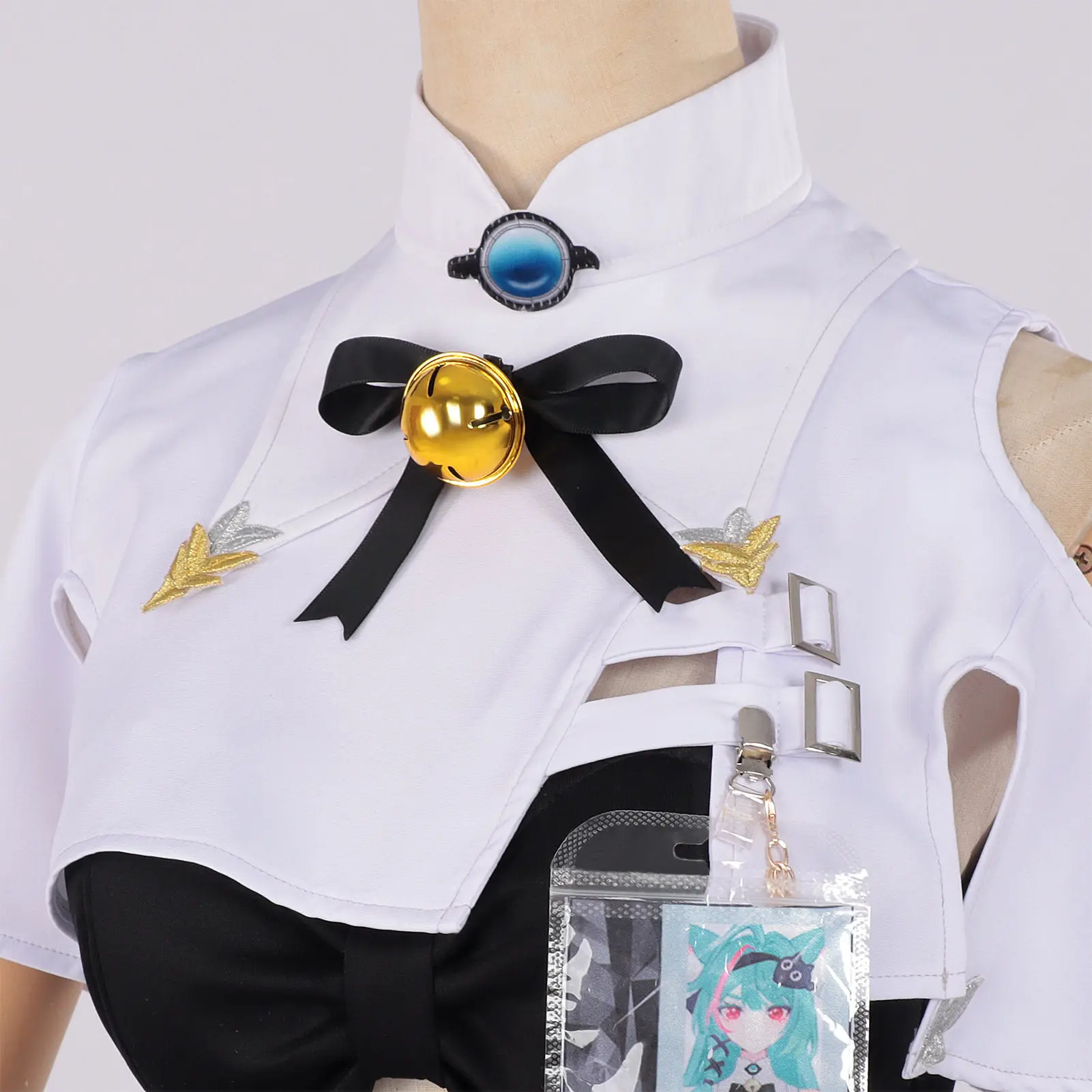 

Neverness to Everness Mint Cosplay Costume Anime Game Full Set with Wig Sweet Uniform Dress Activity Party Role Play Clothing