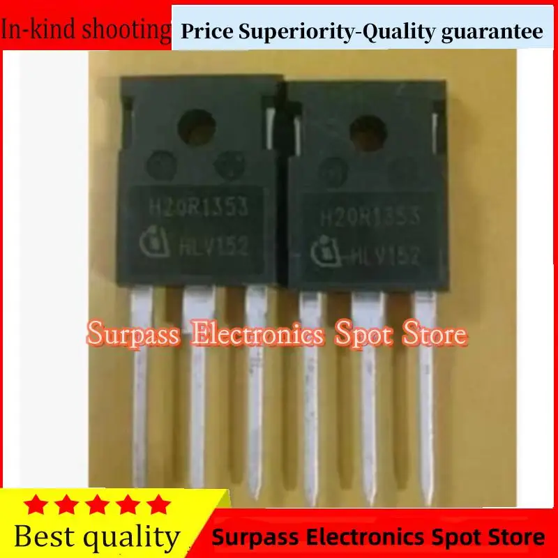 10PCS-100PCS   H20R1353 TO-247 IGBT 20A/1350V  Price Superiority-Quality guarantee