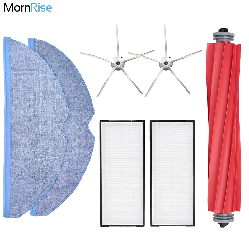 For Xiaomi Roborock S7 MaxV Ultra / S7 MaxV Plus / S7 MaxV Accessories Spare Parts Vacuum Cleaner Replacement Filter Brush Rags