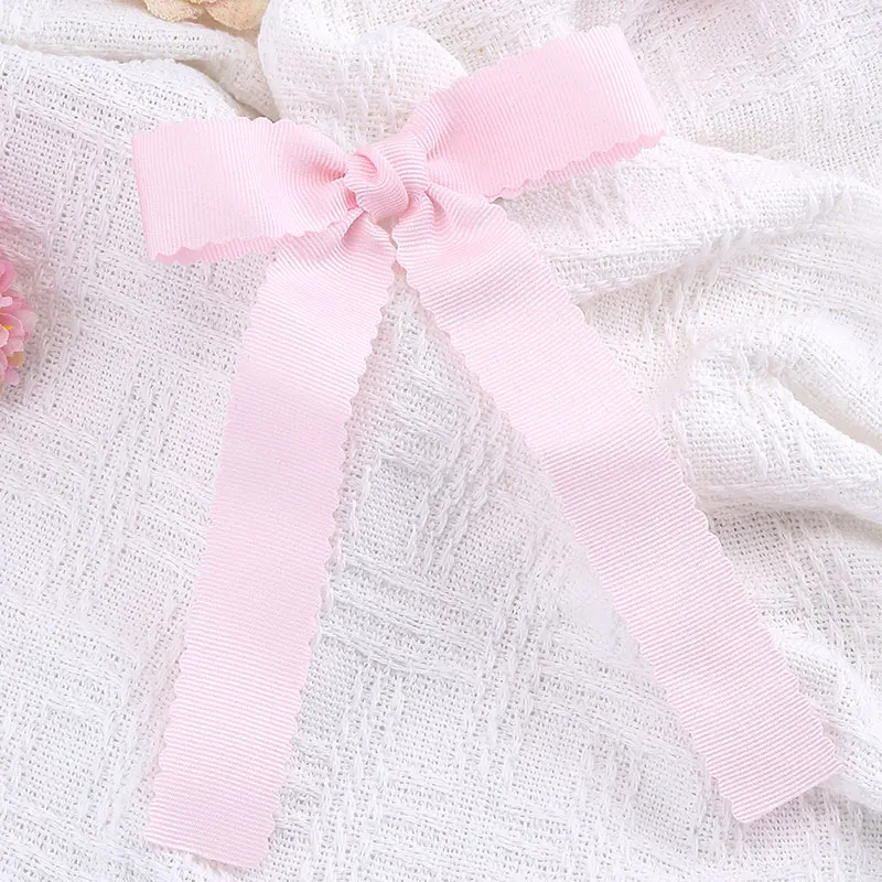 Pince à Cheveux Élégante avec Grand Nministériels d en Ruban pour Femme, Épingle Rose pour Fille, Vêtements de Sauna, Bande de Sauna Rétro avec Pinces, Accessoires