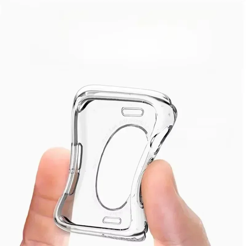 เคสใสสําหรับ Apple Watch Series10 46 มม.42 มม.9 8 7 45 มม.41 มม.ไม่มีตัวป้องกันหน้าจอ Full TPU ฝาครอบกันชน iWatch SE 6 5 4 44 40 มม.