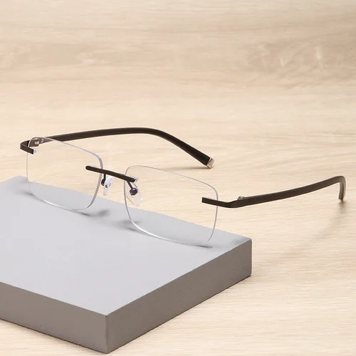 Imagen 2 del producto Gafas de lectura multifocales progresivas para fotocromismo de negocios, nuevas gafas para presbicia, gafas de grado informático con luz azul