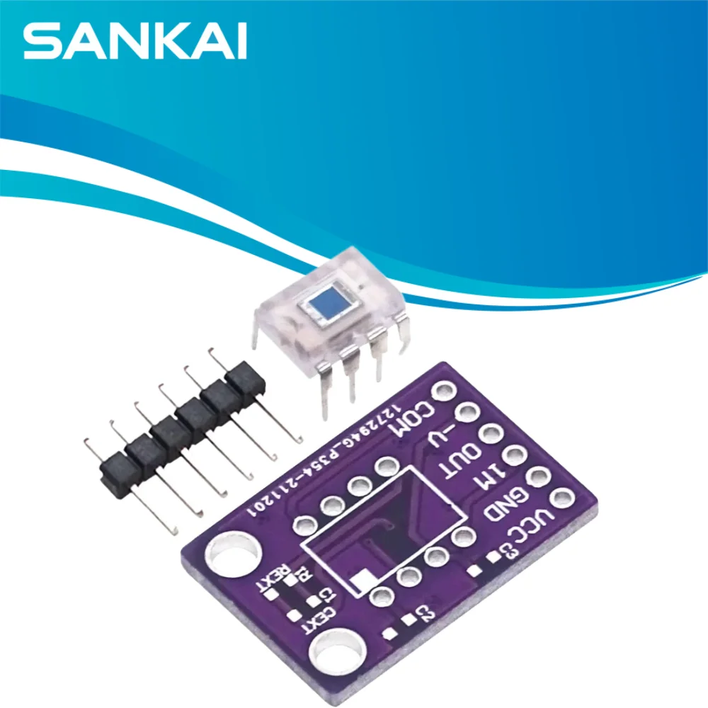 OPT101 Photodiode Light Sensor Board, Analog Output, Illuminance Meter for Arduino