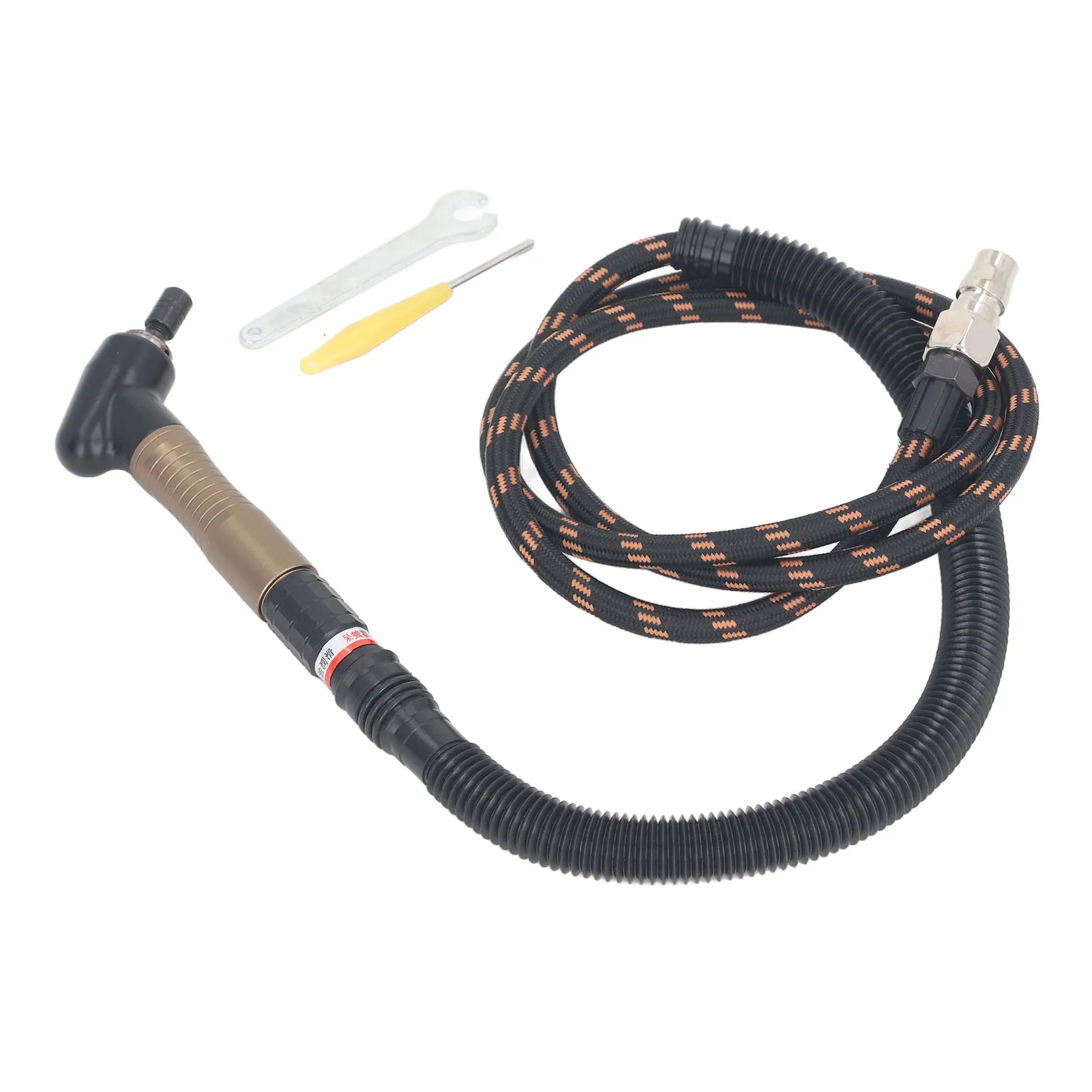 

Пневматическая микрошлифовальная машинка с поворотным переключателем, 23500 об/мин, угловая, для полировки, снятия заусенцев и снятия фасок