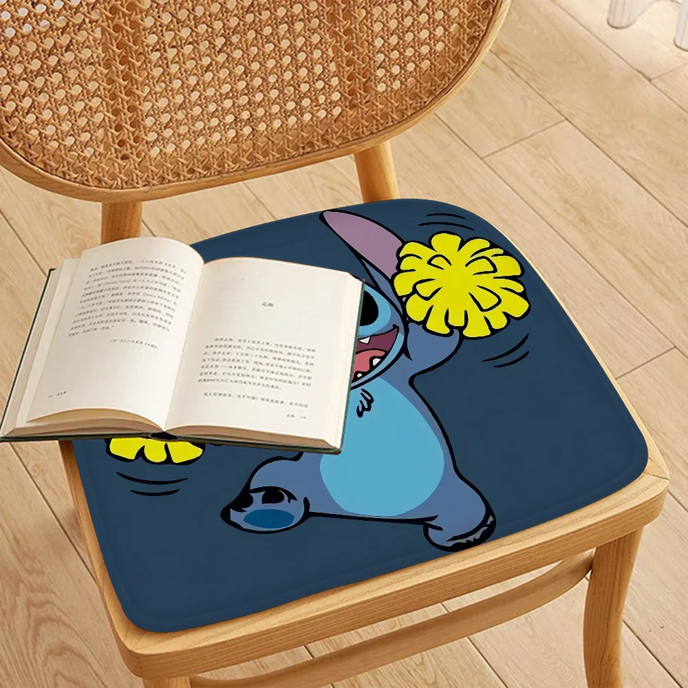 Kawaii S-StitchS Decorative Chair Mat Soft Pad Seat Cushion For Dining Patio Home Office Indoor Outdoor Garden Stool Seat Mat