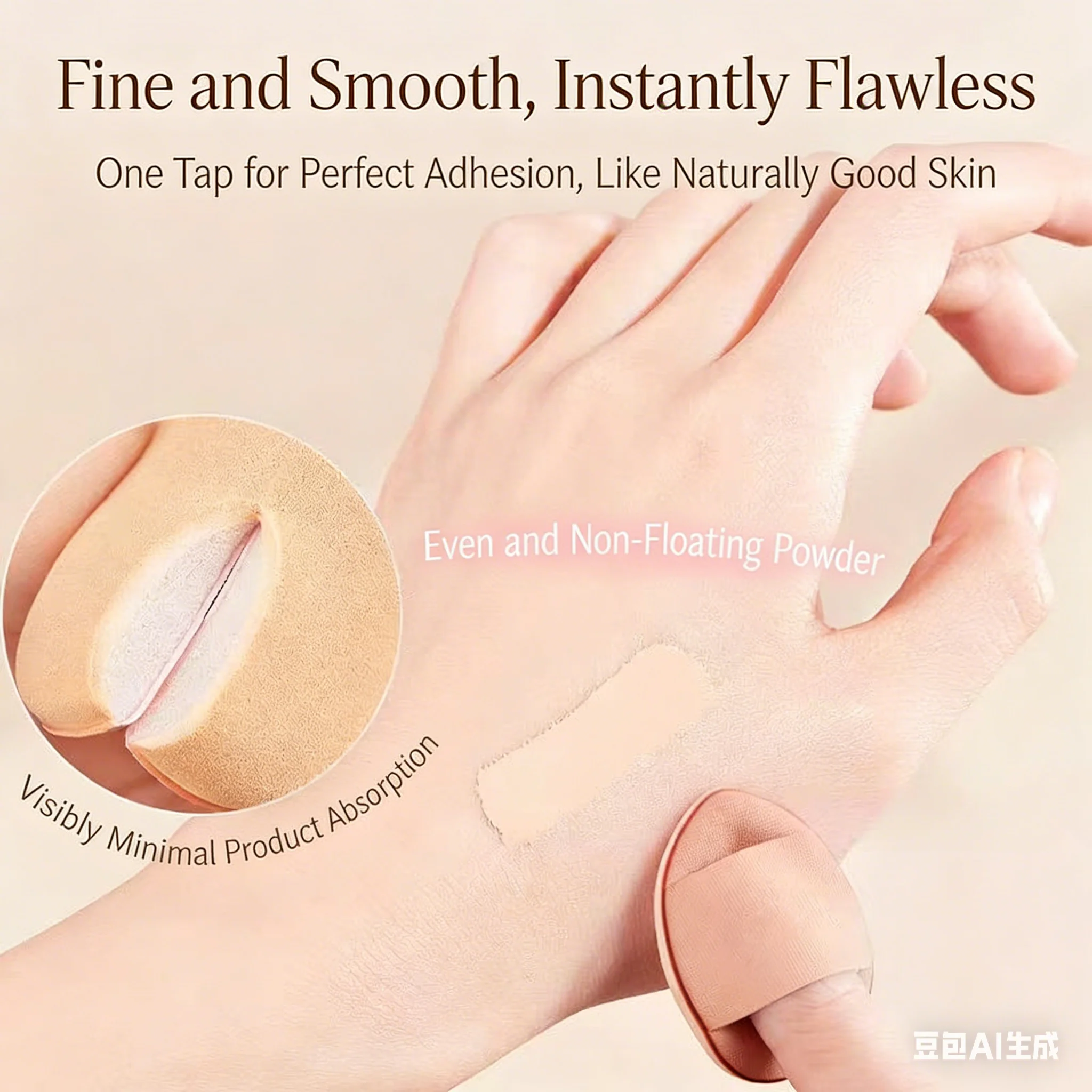 3 قطع إسفنج مكياج، فرشاة تجميل، إسفنج أساس، خلاط جمال، بيضة مكياج، فرشاة بودرة، أدوات مكياج للنساء