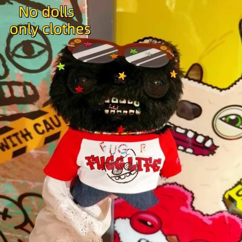 

New Fuggler Teeth Monsters Series Y2K PUNK Doll Clothes Haus Fashion Doll Dress Up Ugly Clothing Set Ornaments Birthday Gift