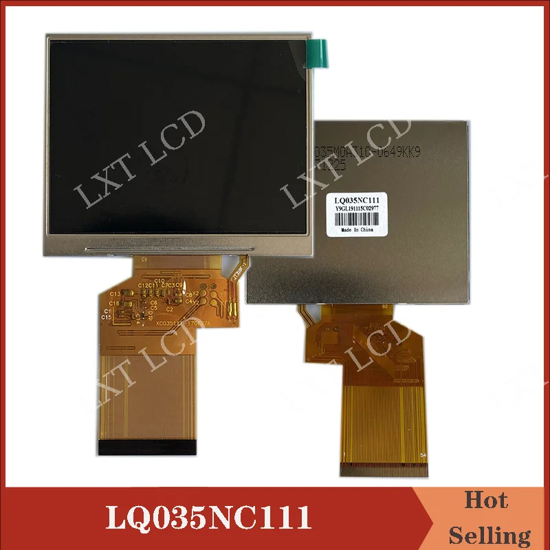 Original new A+ 3.5 inch TFT LQ035NC111 LQ035NC121 For WS-6906 WS 6906 Satellite Finder LCD Display Screen panel