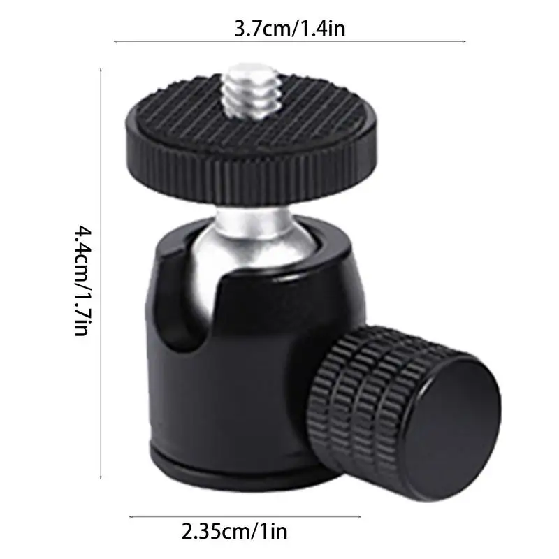 Camera Mount Base Camera Fixed Base Adapter 360 Degree Rotatable Photography Accessories For Indoor Outdoor Sports Travel