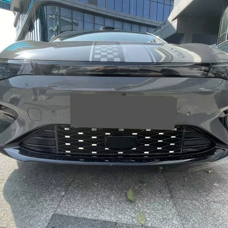 For LEAPMOTOR B05 LAFA5 2026-2027 ABS Car Modify Front Buckle Insect Proof Net Front Bumper Center Intake Grille Cover Accessory