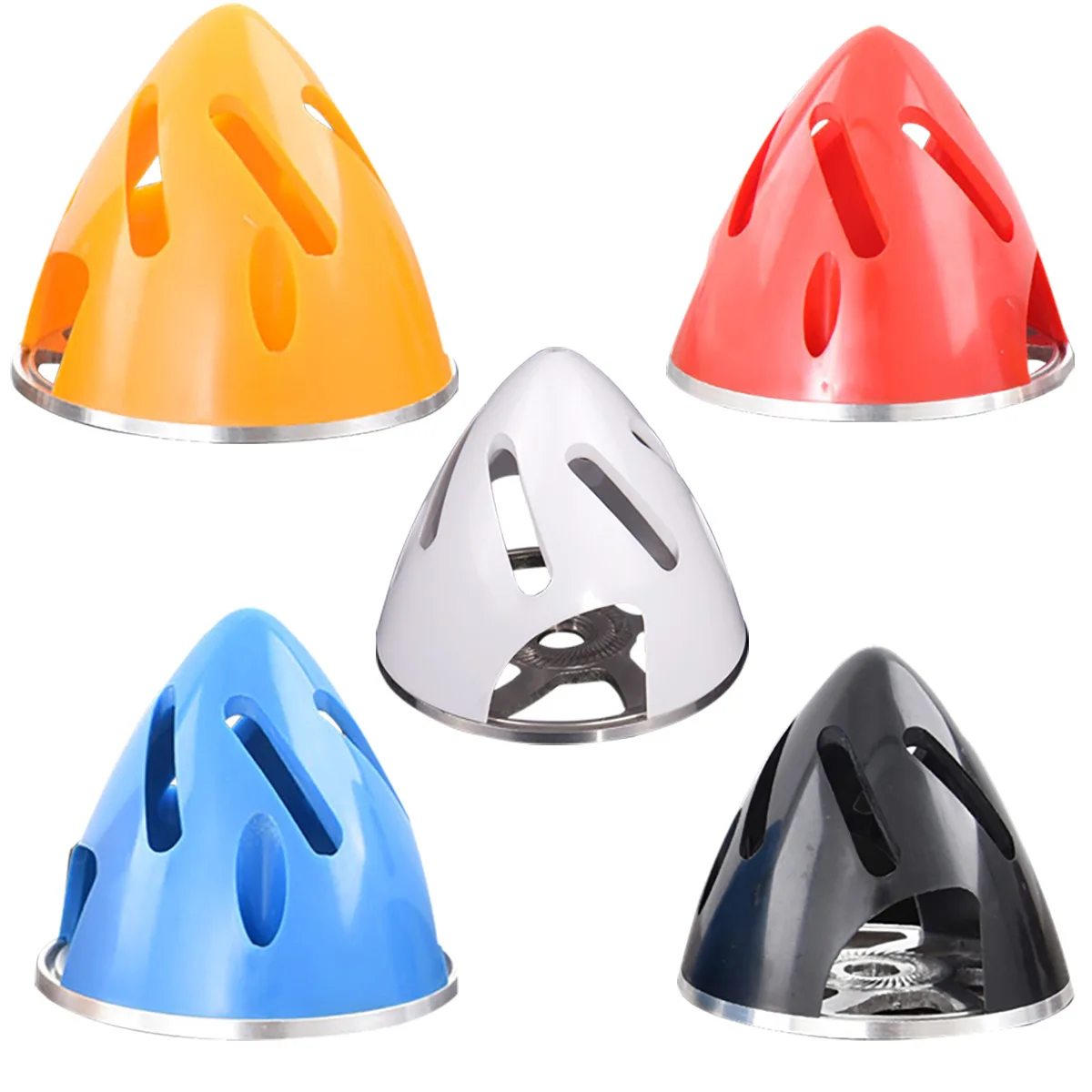 The second generation, Qianfeng GF aluminum bottom plastic hollow propeller cover 2.5 inch 63MM fairing 10-14 inch propeller cyc