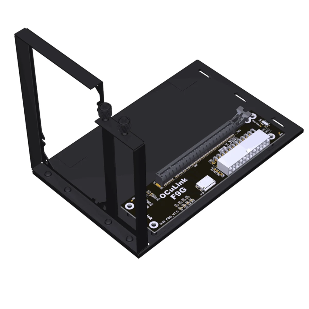 AT41F9G-BK7 EGPU OCuLink GPU Dock PCIe4.0 X4 โน้ตบุ๊คแล็ปท็อปภายนอกกราฟิกการ์ด M.2 OcuLink PCIE X16 อะแดปเตอร์