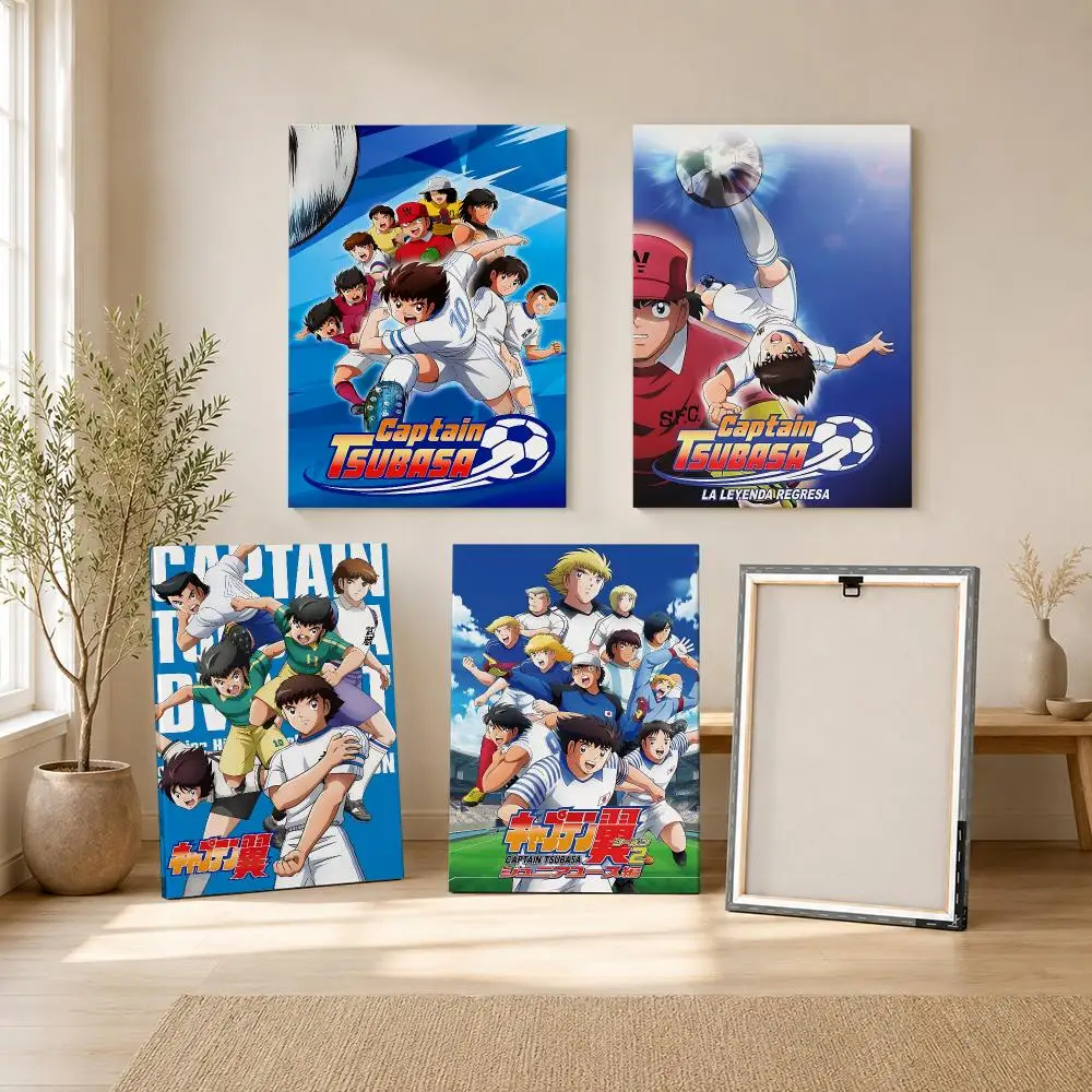 Best Seller C-Captain T-Tsubasa Painting Calligraphy Canvas Wall Art Living Room Bedroom Hallway ClearPrint Non-Fading&Gift