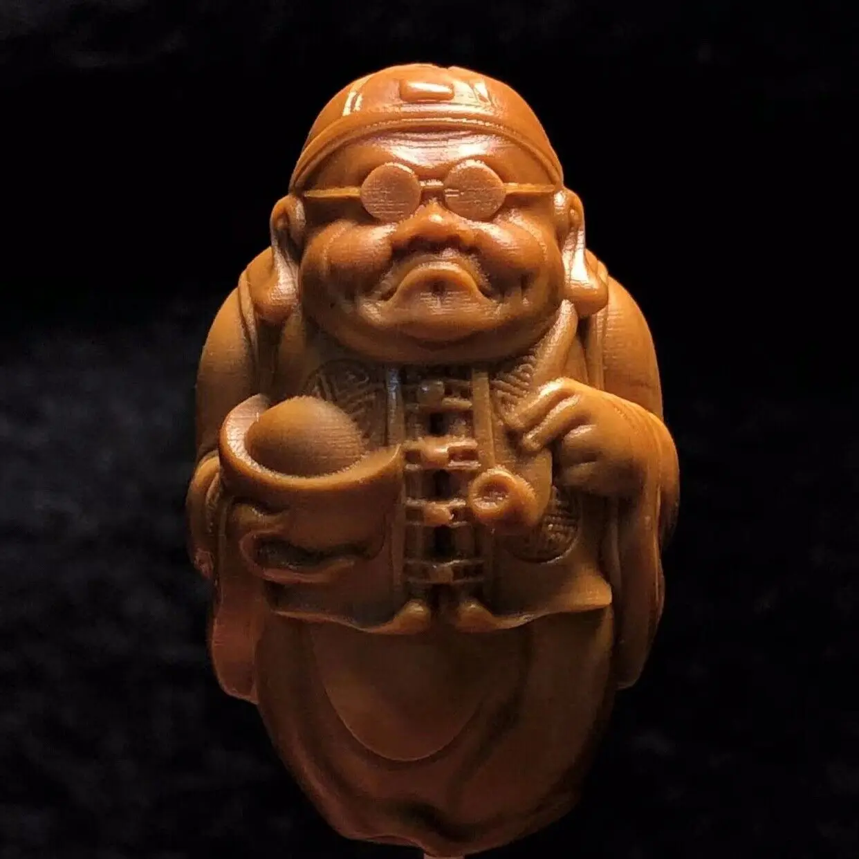 

Китайская оливковая подвеска Dentoliva с резными одинарными бусинами и подвеской Yuanbao
