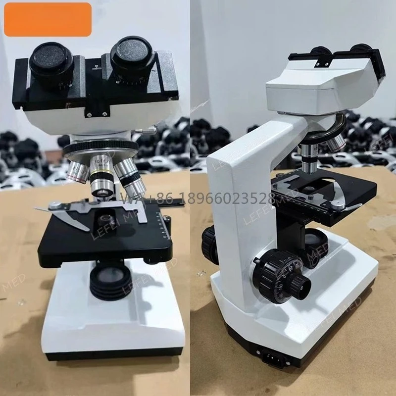 Microscopio Binocular para Laboratorio Médico LF8201B, Microscopio Biológico Olympus, Microscopio Olympus