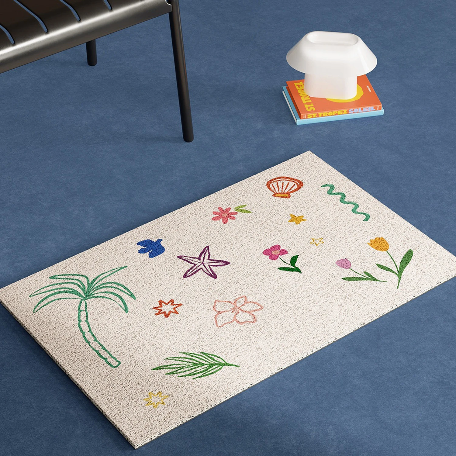 

Beach Style Entrance Doormat Entry Floor Mats Door Porch Foyer Carpet Household Non-slip Dust Removal Rug Home Decoration Ковер