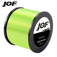 JOF 1000M Nylon Fishing Line 4.4-28.6LB Super Strong Japanese Monofilament Fluorocarbon Coating Carp Sea Fishing Accessories