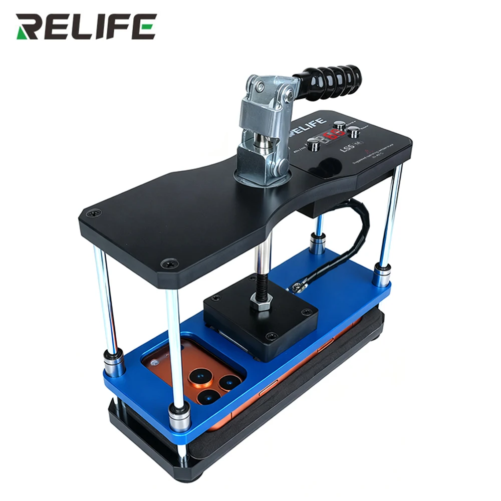 RELIFE LS5 SE تركيبات منصة الضغط للتدفئة والتحمل درجة حرارة قابلة للتعديل لأداة تعزيز إطار تصفيح الشاشة
